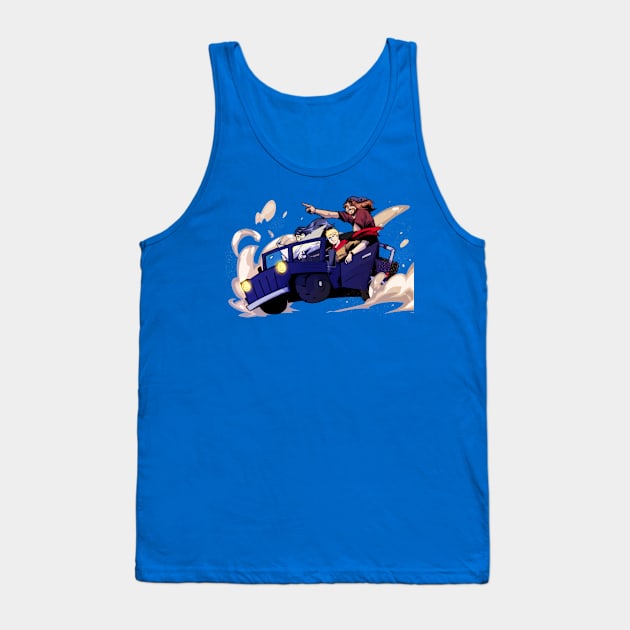 GodPunk RPG Road Trip Tank Top by GodPunk